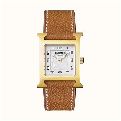 hermes horloge heure h|hermes h watch price.